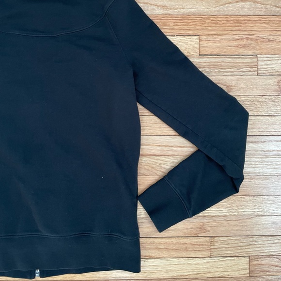 LACOSTE - Black Zip- Up Cardigan - Picture 8 of 11